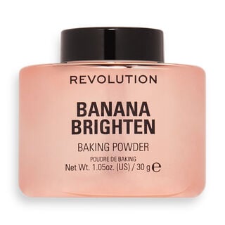 banana brighten powder lid on