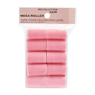 Revolution Haircare Mega Pink Velcro Heatless Rollers