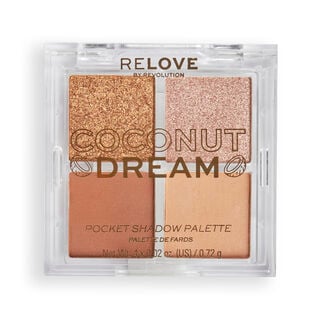 Relove Pocket Eyeshadow Palette Coconut Dream