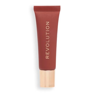 Revolution Juicy Peptide Lip Balm Nude Latte