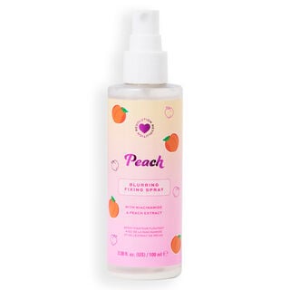 I Heart Revolution Peach Mattifying Fixing Spray with Niacinamide