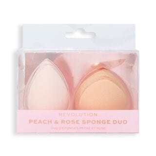 Revolution Peach and Petal Blending Sponge Duo