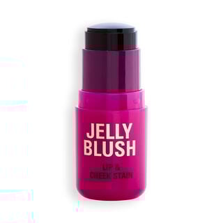 Revolution Jelly Blush Stick Lip and Cheek Stain Cherry Red