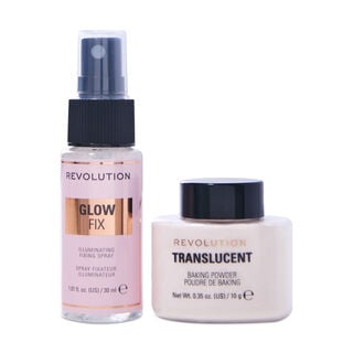 Revolution Mini Glow Heroes Makeup Setting Duo