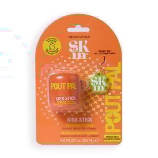 Revolution Skin Pout Pal Kiss Stick Lip Balm Mango